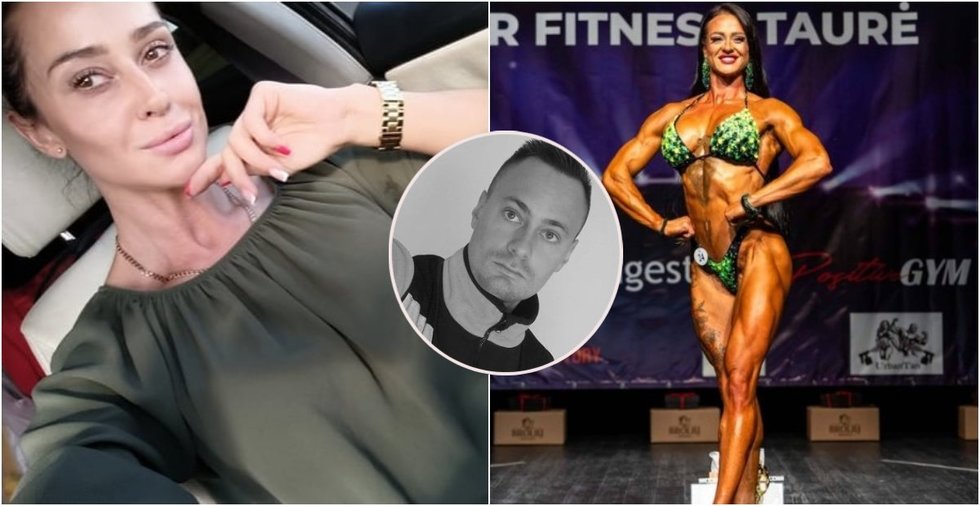 Mantas Sadauskas ir jo buvusi žmona Justina Gaigalaitė