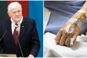 Būklė yra bloga prabilęs V. Adamkus: esu sukrėstas, situacija