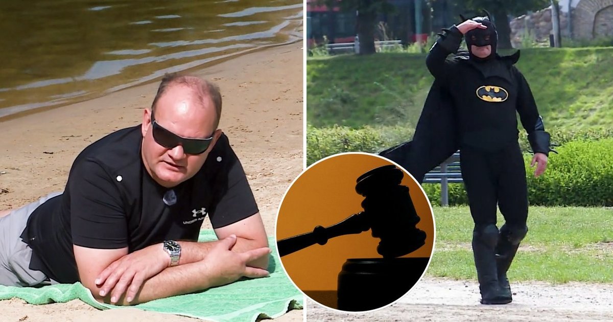 Vilniaus Betmenas akis į akį susitiko su užpuoliku: teisme kaltinamasis pravirko
