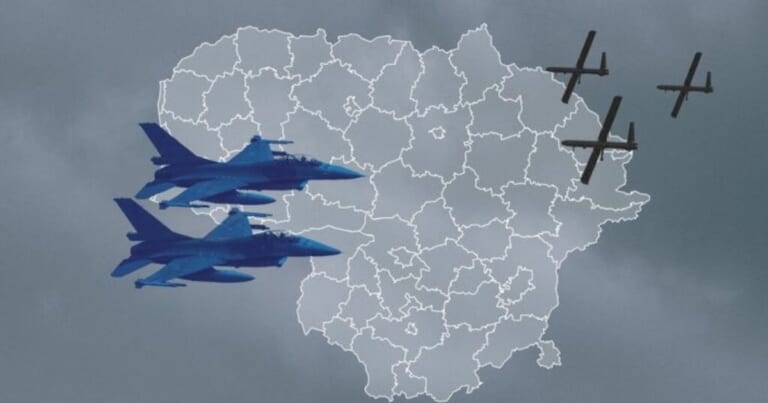 Dronų numušimo taisyklės gali keistis iš esmės: Lietuva dėl to kreipsis į NATO