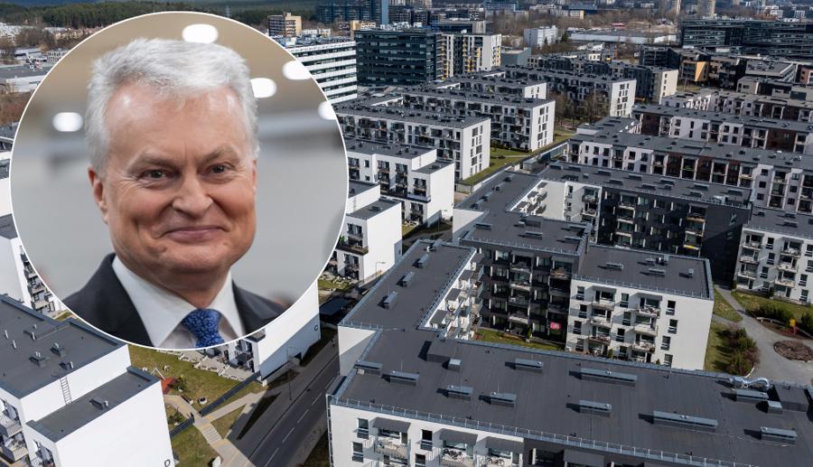 Nausėda pritaria, kad NT mokestį mokėtų visi
