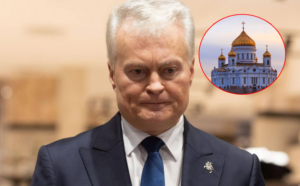Nausėda rėžė tiesiai šviesiai apie Lietuvos stačiatikius ir Maskvą: „Turi apsispręsti, su kuo jiems pakeliui“