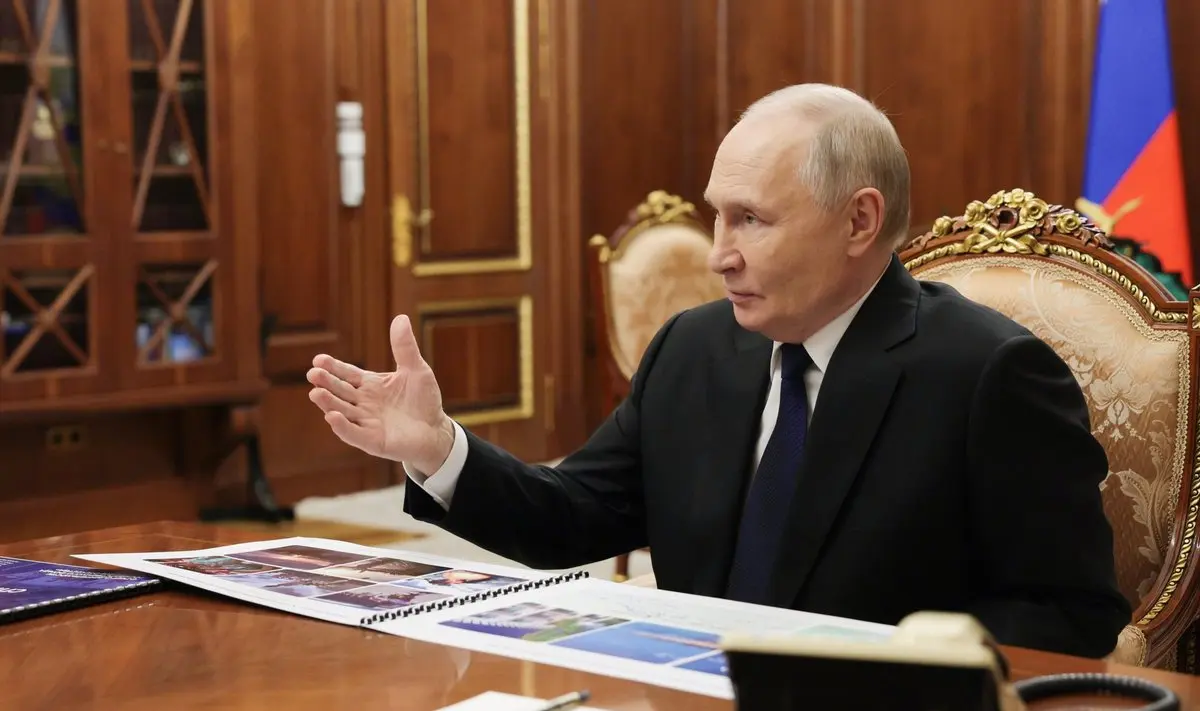 Putinas paskelbė naują terminą Donbasui: žada jį užimti greičiau nei per pusantrų metų