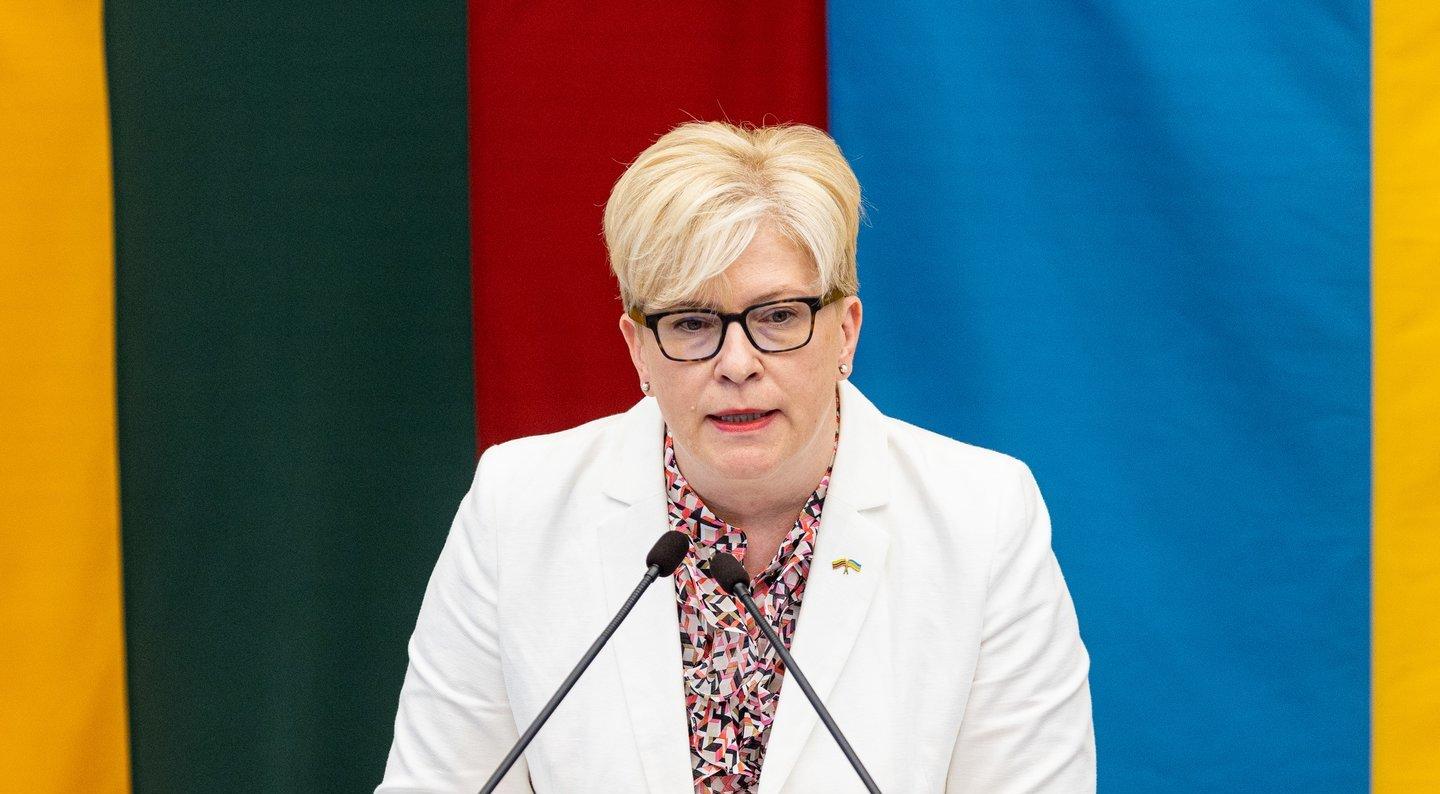 Šimonytė prabilo apie tai, kas laukia Lietuvos